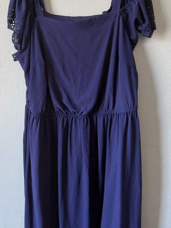 Lane Bryant Dresses & Skirts - Lane Bryant Navy Blue Casual Midi Dress